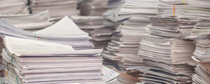 stacks of papers